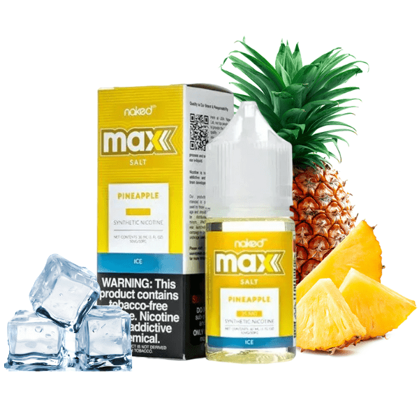 Juice pineapple ice nicsalt naked max