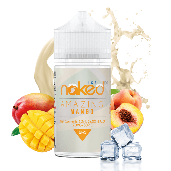 juice amazing mango ice naked freebase