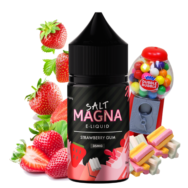 Strawberry gum magna nicsalt Universo Vapor