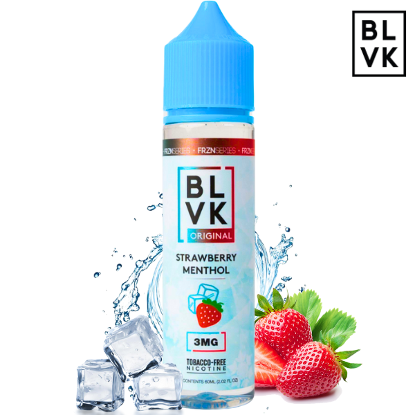 strawberry menthol freebase blvk